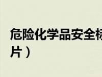 危险化学品安全标签图片（危化品安全标签图片）