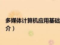 多媒体计算机应用基础简介范文（多媒体计算机应用基础简介）