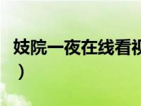 妓院一夜在线看视频（圣安地列斯怎么去妓院）