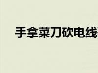手拿菜刀砍电线歌曲（手拿菜刀砍电线）