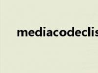 mediacodeclist（MediaCoder简介）
