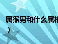属猴男和什么属相最配（属猴男和什么属相配）