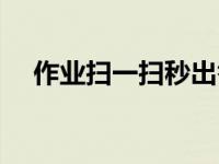 作业扫一扫秒出答案（精英家教网答案）
