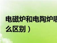 电磁炉和电陶炉哪个好（电磁炉和电陶炉有什么区别）