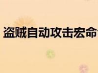 盗贼自动攻击宏命令大全（盗贼自动攻击宏）