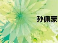 孙佩豪简介（孙佩豪）