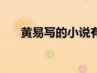 黄易写的小说有哪些（黄易小说全集）