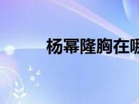 杨幂隆胸在哪家医院（杨幂隆胸）