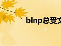 blnp总受文（BL主受文简介）