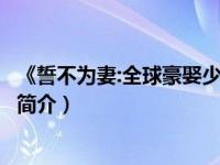 《誓不为妻:全球豪娶少夫人》（誓不为妻：全球豪娶少夫人简介）