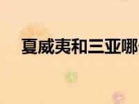 夏威夷和三亚哪个更好（夏威夷岛简介）