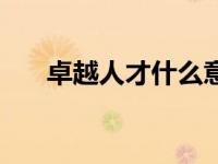 卓越人才什么意思（卓越人才网简介）