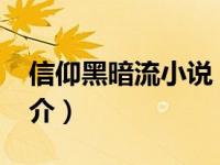信仰黑暗流小说（黑暗信仰-黑暗信仰小说简介）
