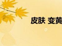 皮肤 变黄（皮肤变黄简介）