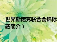 世界斯诺克联合会锦标赛简介内容（世界斯诺克联合会锦标赛简介）