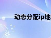 动态分配ip地址（动态IP地址简介）