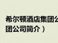 希尔顿酒店集团公司简介图片（希尔顿酒店集团公司简介）