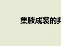 集腋成裘的典故（集腋为裘简介）