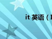 it 英语（IT英语-下册简介）