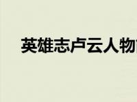 英雄志卢云人物简介（九州神途志简介）