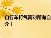 自行车打气筒对所有自行车都通用吗（自行车随车打气筒简介）