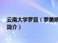 云南大学罗昆（罗美娟-云南大学经济学院财税金融系主任简介）
