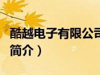 酷越电子有限公司（深圳市酷越科技有限公司简介）