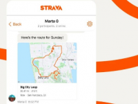 Strava为iOS和Android带来免费消息传递