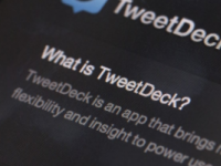 Twitter决定TweetDeck仅适用于付费用户