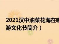 2021汉中油菜花海在哪里（2016中国最美油菜花海汉中旅游文化节简介）
