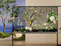 LG 展示一款 77 英寸 4K OLED 电视 配有透明显示屏