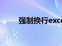 强制换行excel快捷键（强制换行）