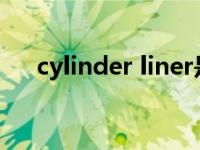cylinder liner是什么意思（cylinder）