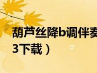 葫芦丝降b调伴奏曲mp3（葫芦丝伴奏曲mp3下载）