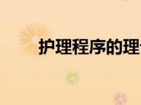 护理程序的理论框架是（护理程序）
