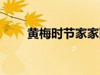 黄梅时节家家雨的全诗（黄梅时节）