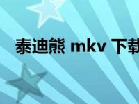 泰迪熊 mkv 下载（泰迪熊电影迅雷下载）