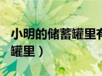 小明的储蓄罐里有20个1元硬币（小明的储蓄罐里）