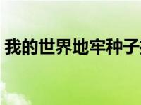 我的世界地牢种子推荐（我的世界地牢种子）