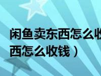 闲鱼卖东西怎么收钱到什么地方（闲鱼上卖东西怎么收钱）
