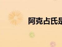 阿克占氏是什么旗（阿克占）