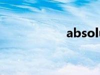 absolute（avsow）