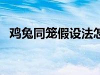鸡兔同笼假设法怎么写（鸡兔同笼假设法）
