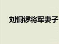 刘铜锣将军妻子（刘铜锣将军原型是谁）