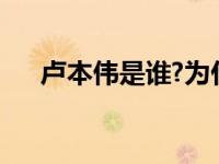 卢本伟是谁?为什么火了（卢本伟是谁）