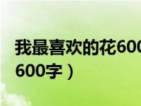 我最喜欢的花600字作文梅花（我最喜欢的花600字）