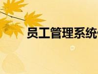 员工管理系统代码（员工管理系统）