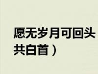 愿无岁月可回头 且以深情共白首（且以深情共白首）