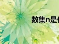 数集n是什么意思（数集）