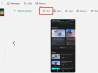 MicrosoftPhoneLink现在允许用户从Android手机上的图像中提取文本